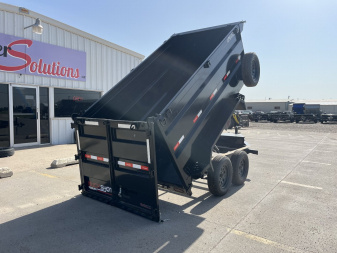 New 2025 Buckshot MFG LPE410 Dump Trailer