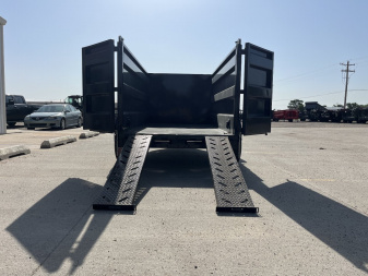 New 2025 Buckshot MFG LPE410 Dump Trailer