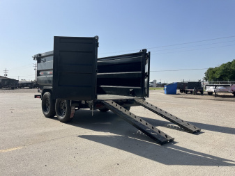 New 2025 Buckshot MFG LPE410 Dump Trailer