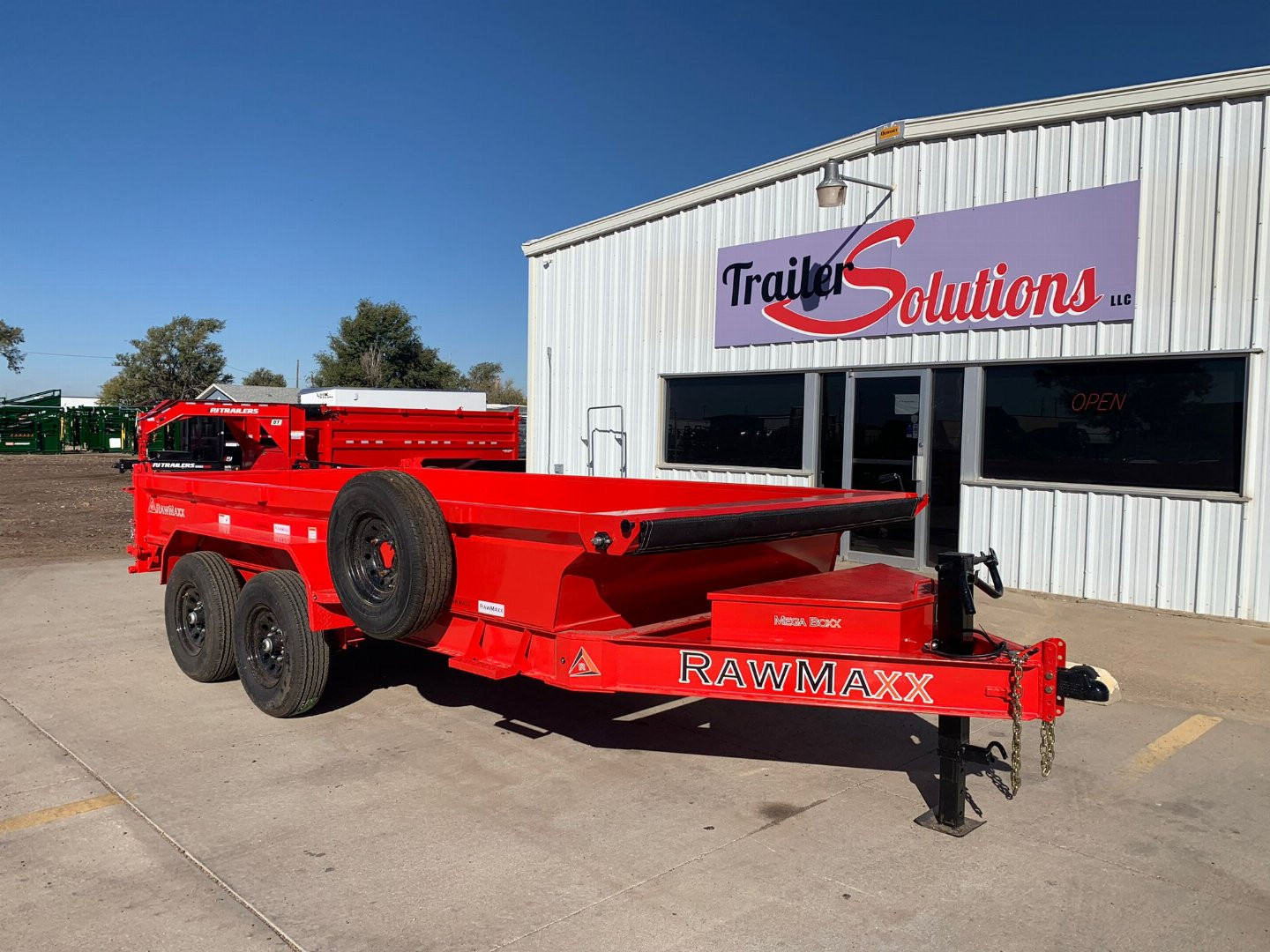 New 2025 RawMaxx GDX-14-27K Dump Trailer