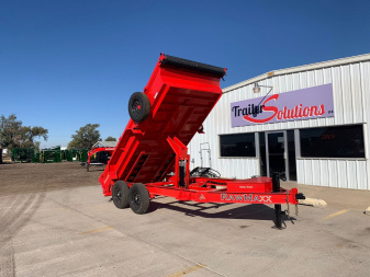 New 2025 RawMaxx GDX-14-27K Dump Trailer