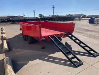 New 2025 RawMaxx GDX-14-27K Dump Trailer
