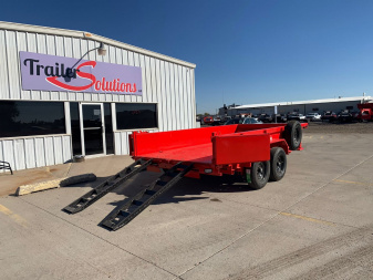 New 2025 RawMaxx GDX-14-27K Dump Trailer