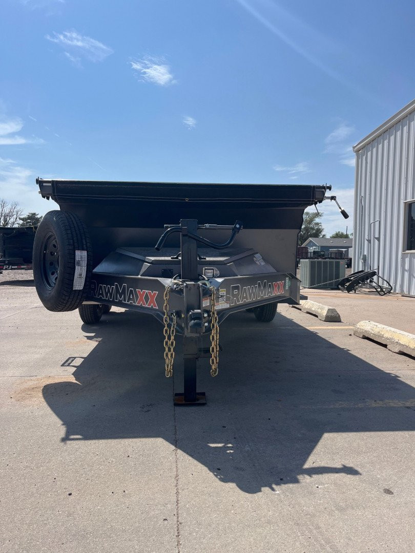 New 2025 RawMaxx Kinght Dump Trailer