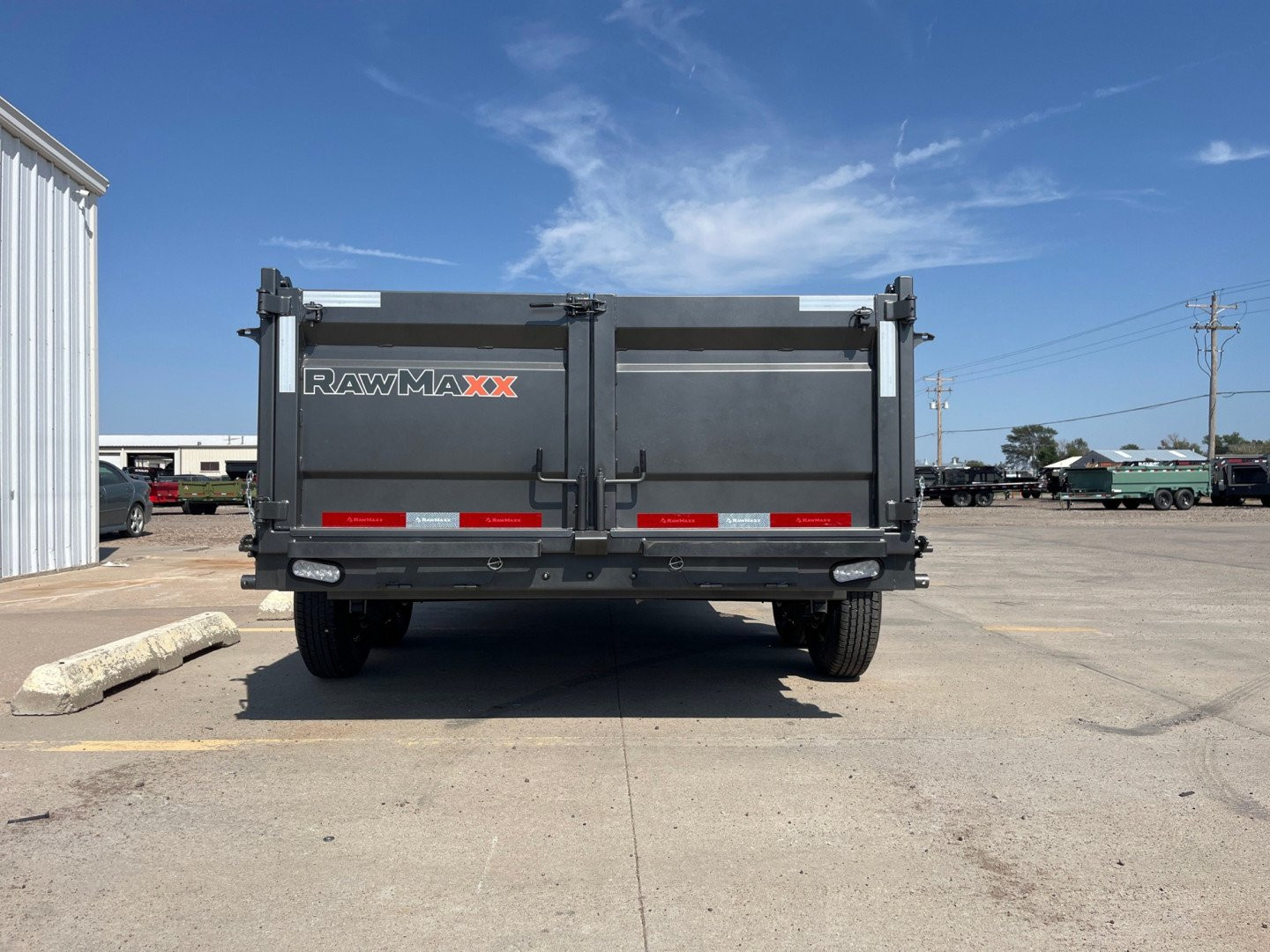 New 2025 RawMaxx Kinght Dump Trailer