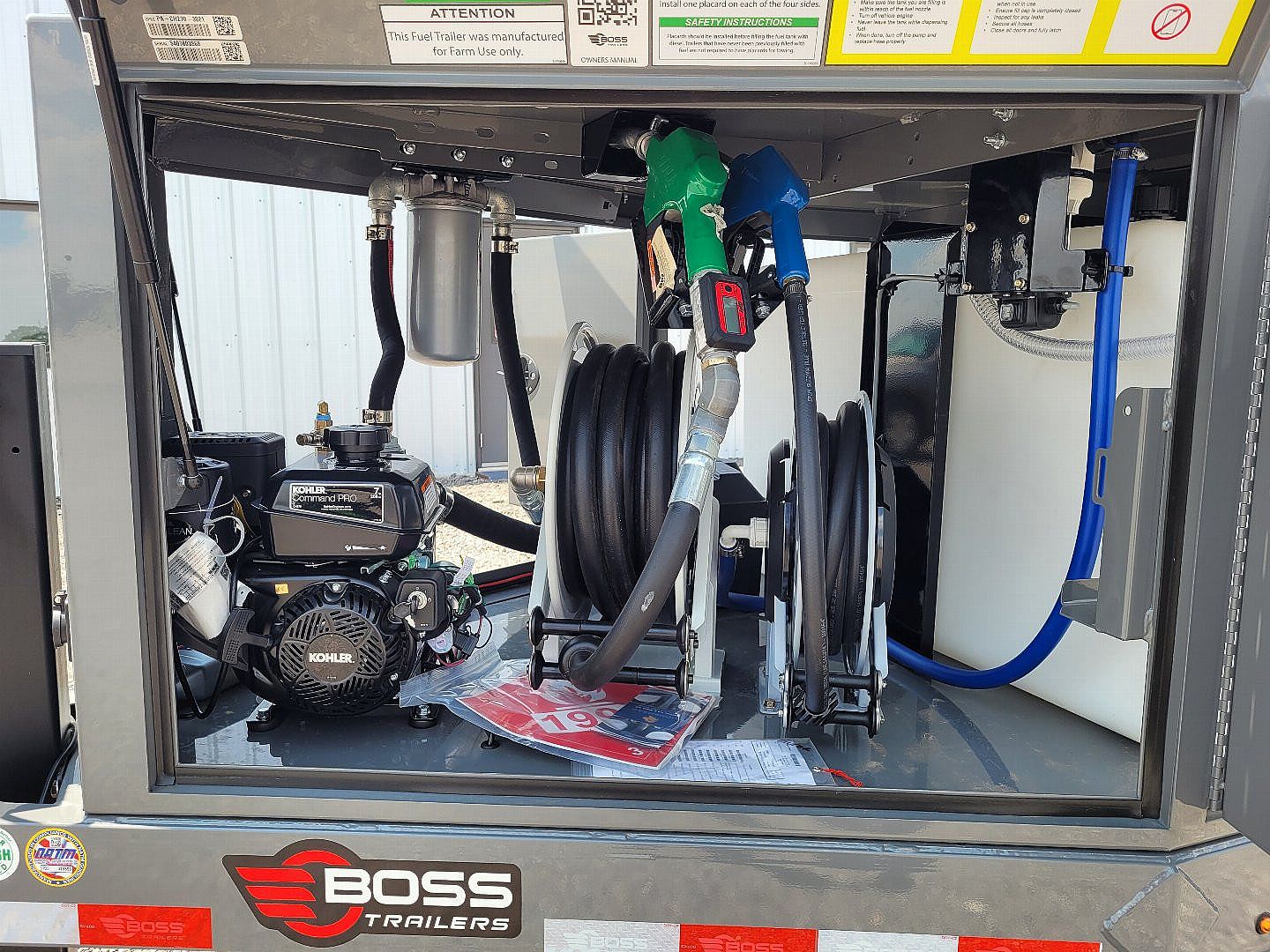 New 2025 Boss Trailers FT990 W/DEF Fuel Trailer