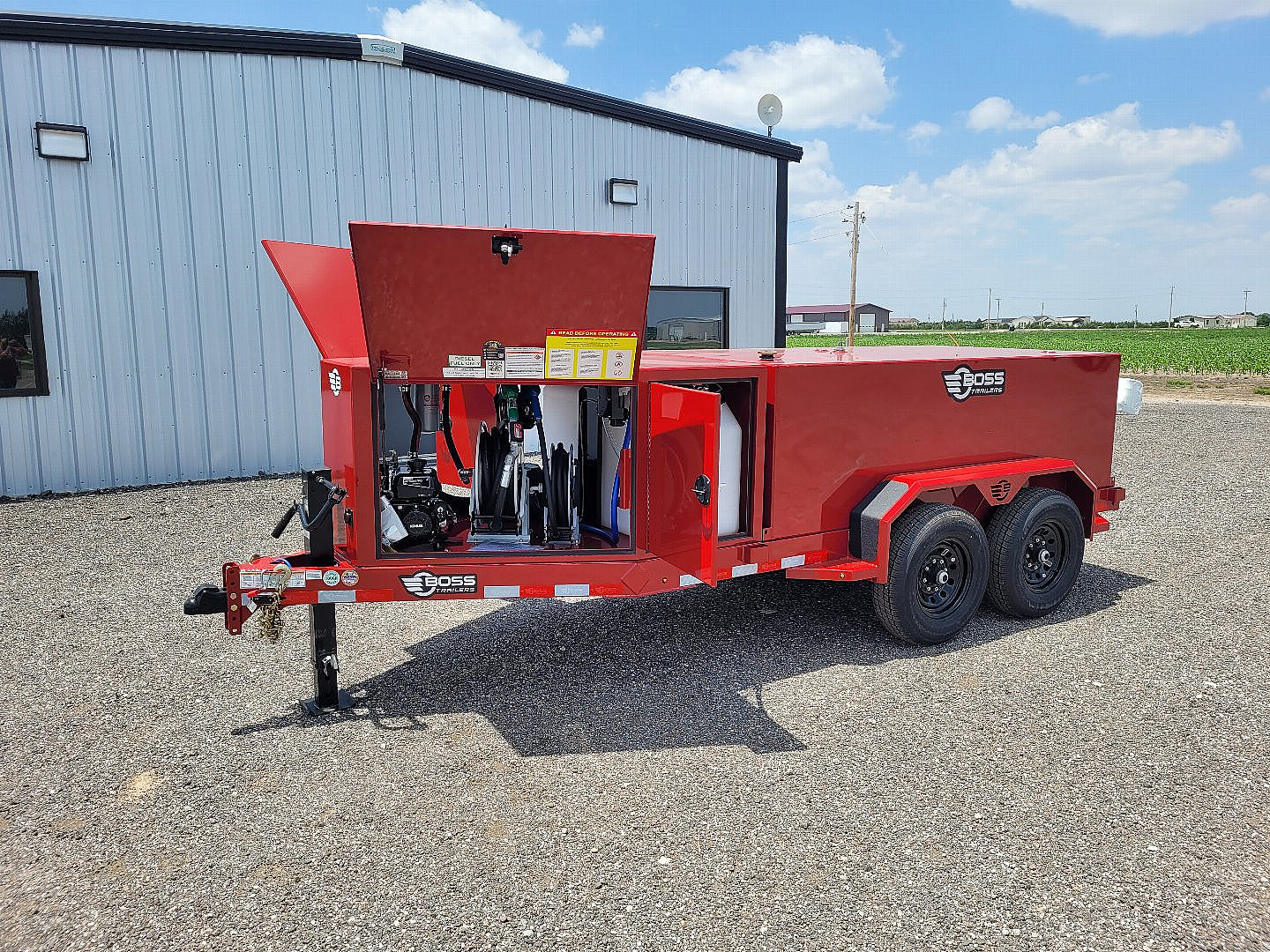 New 2025 Boss Trailers FT990 W/DEF Fuel Trailer