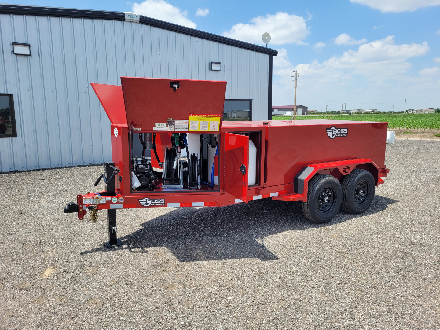 New 2025 Boss Trailers FT990 W/DEF Fuel Trailer