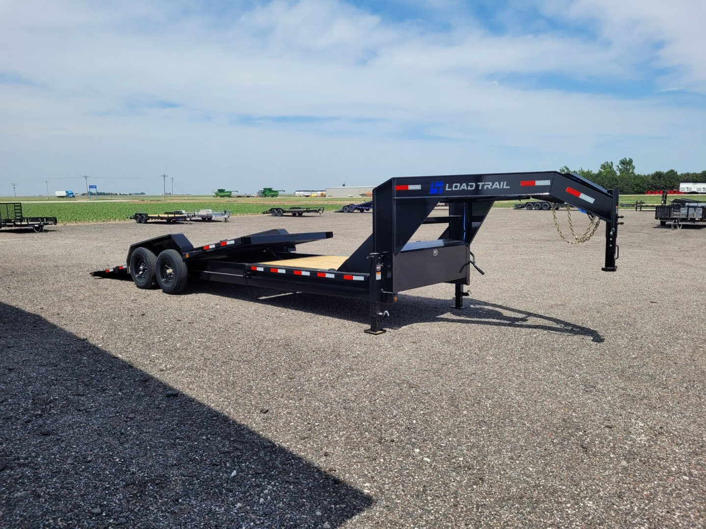 New 2025 Load Trail 83"x24' Gooseneck Tilt Trailer