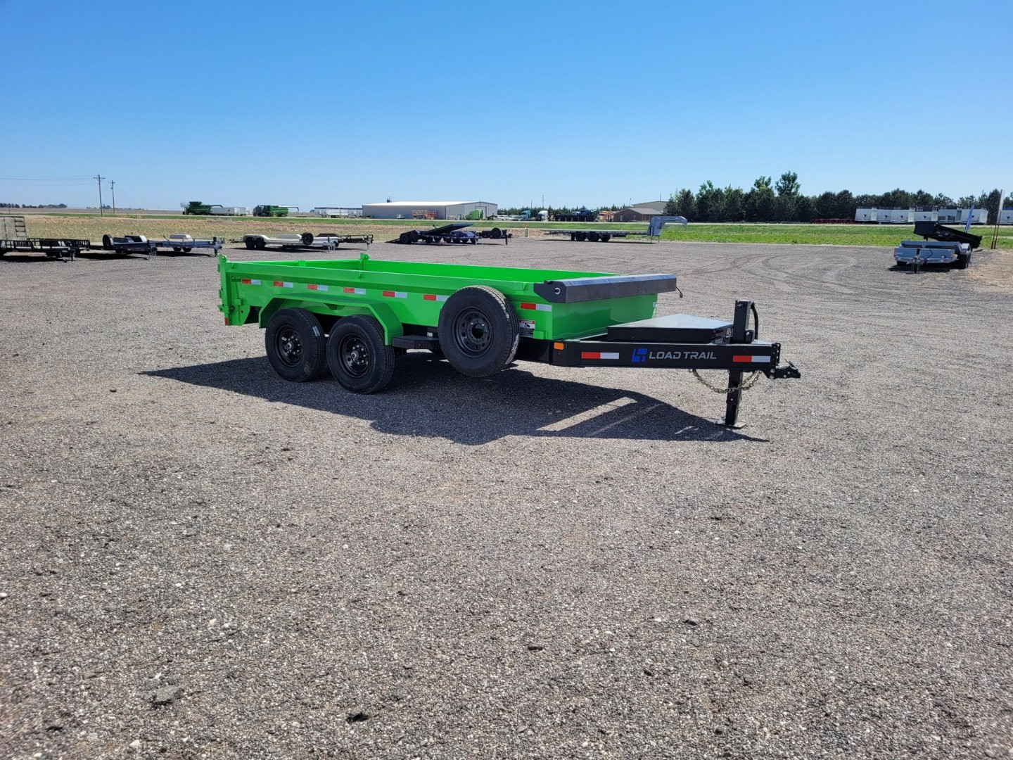New 2025 Load Trail 83" x 14' DE Dump Trailer