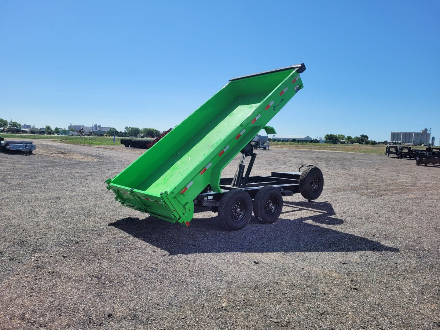 New 2025 Load Trail 83" x 14' DE Dump Trailer