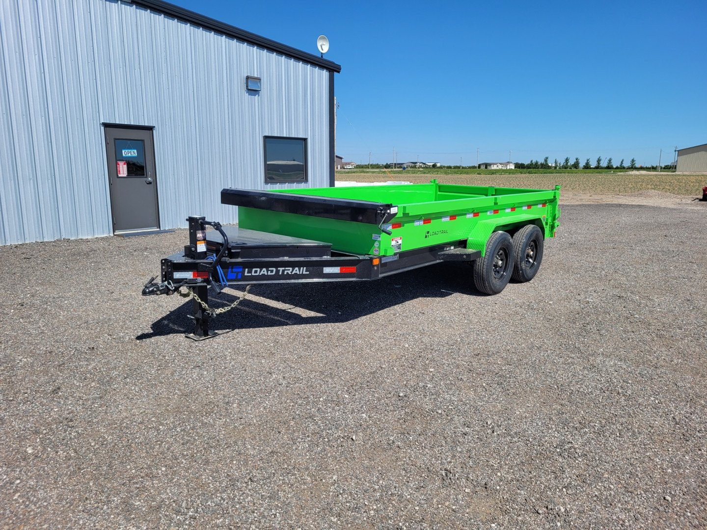 New 2025 Load Trail 83" x 14' DE Dump Trailer
