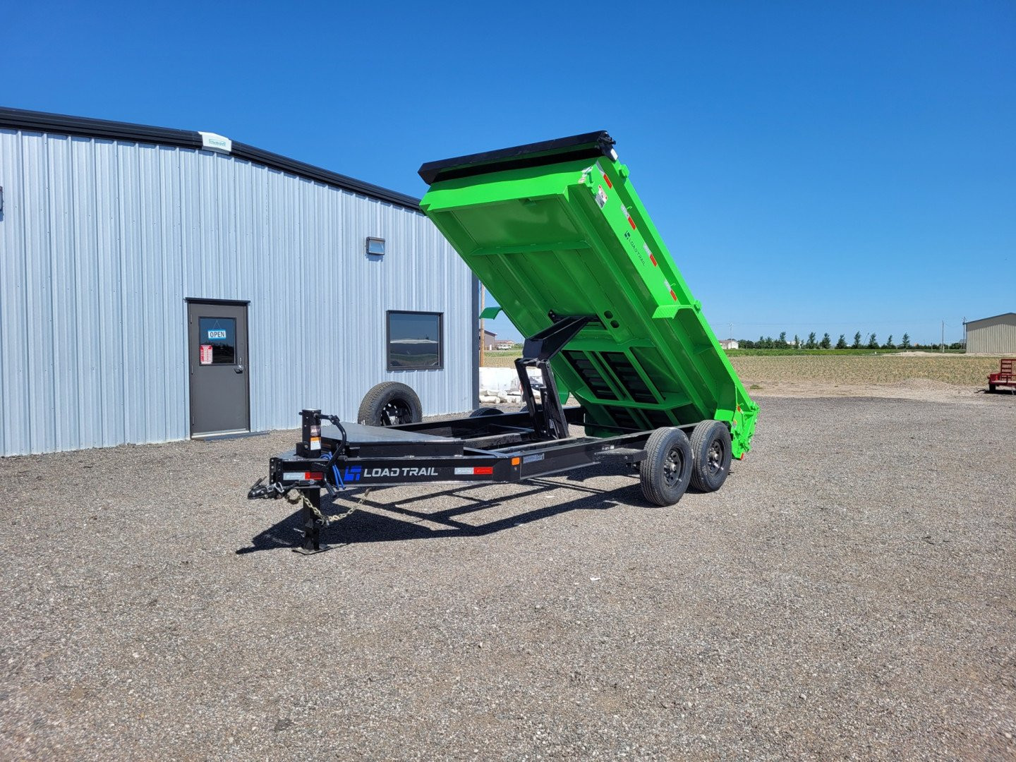 New 2025 Load Trail 83" x 14' DE Dump Trailer