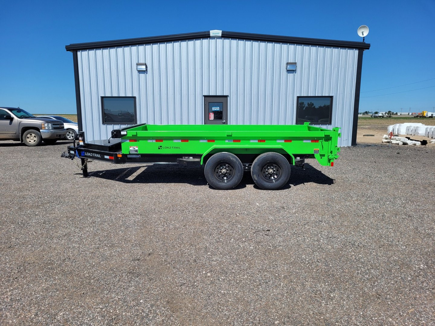 New 2025 Load Trail 83" x 14' DE Dump Trailer