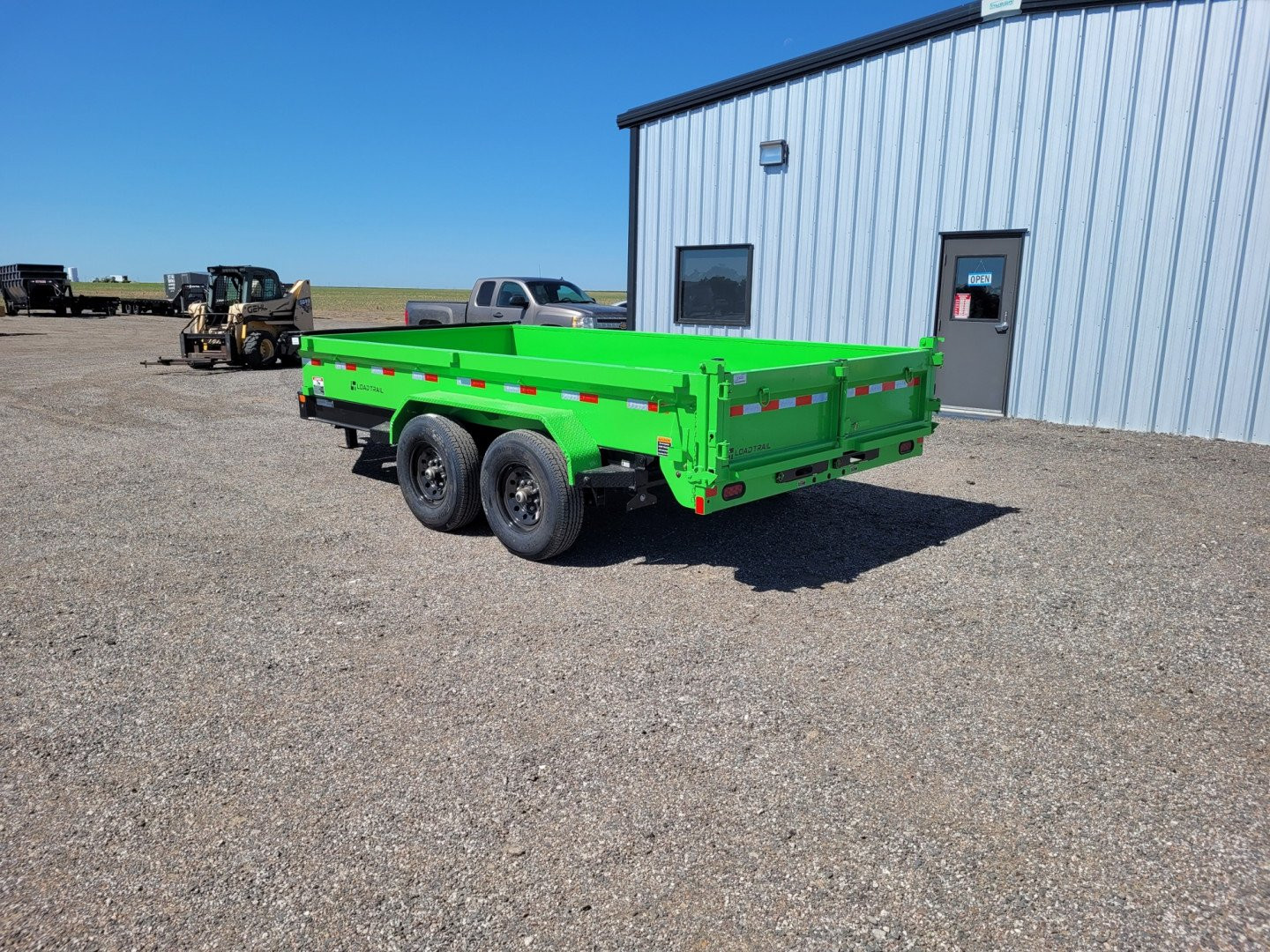 New 2025 Load Trail 83" x 14' DE Dump Trailer