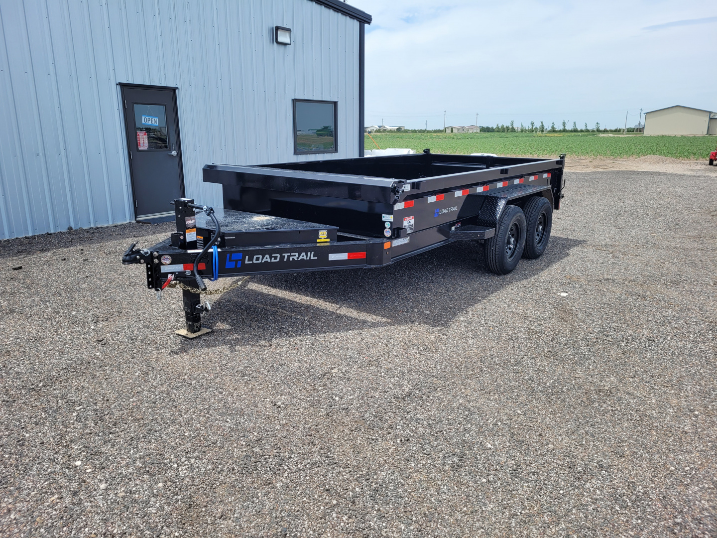 New 2025 Load Trail 83" x 14' DE Dump Trailer
