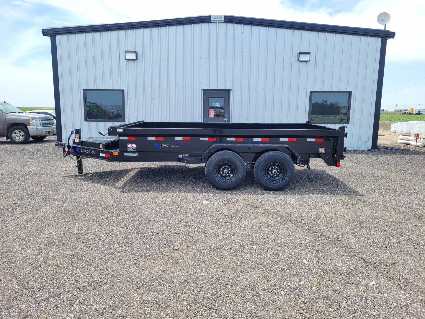 New 2025 Load Trail 83" x 14' DE Dump Trailer