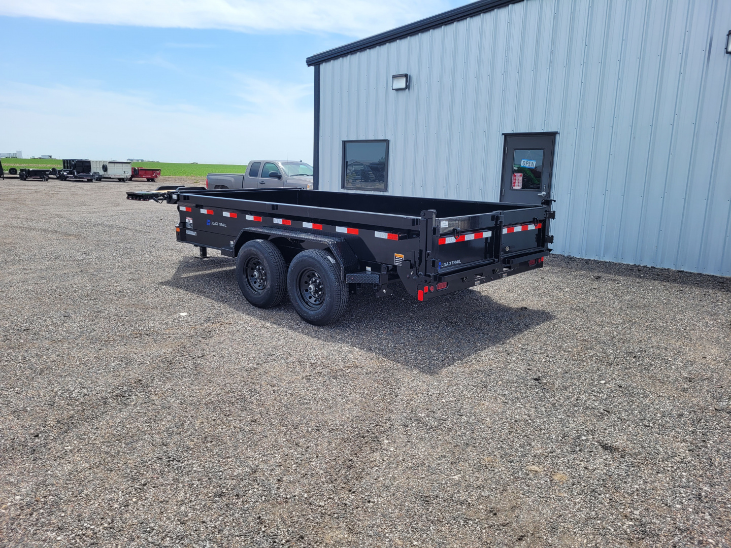 New 2025 Load Trail 83" x 14' DE Dump Trailer
