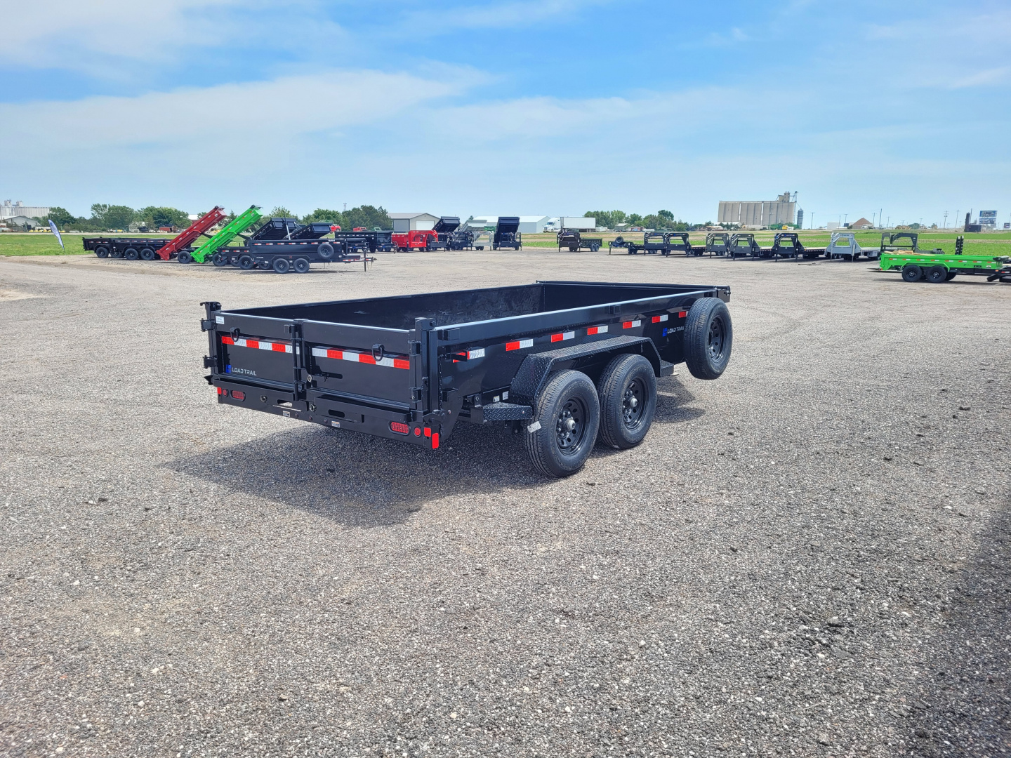 New 2025 Load Trail 83" x 14' DE Dump Trailer