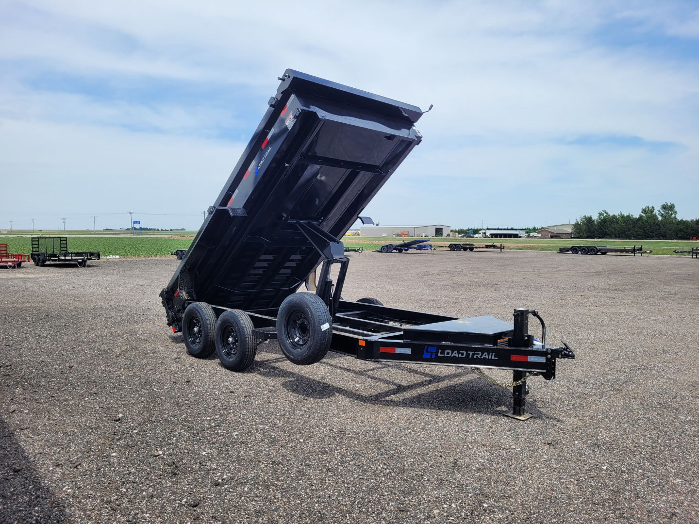 New 2025 Load Trail 83" x 14' DE Dump Trailer