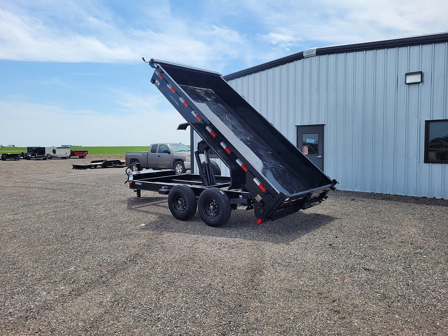 New 2025 Load Trail 83" x 14' DE Dump Trailer