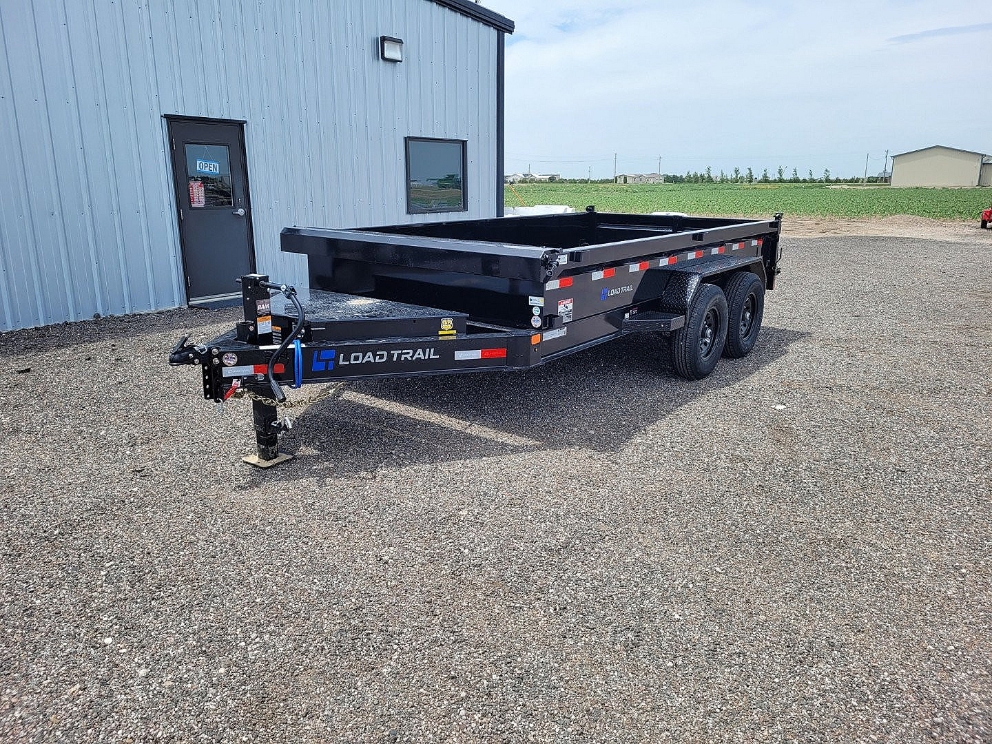 New 2025 Load Trail 83" x 14' DE Dump Trailer