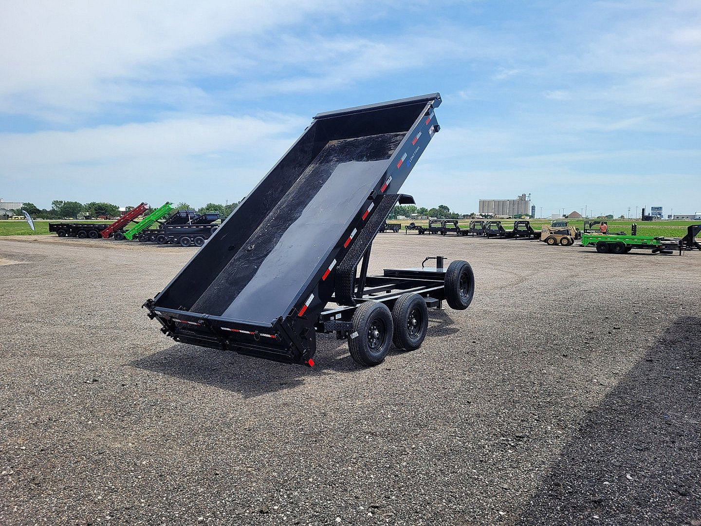 New 2025 Load Trail 83" x 14' DE Dump Trailer