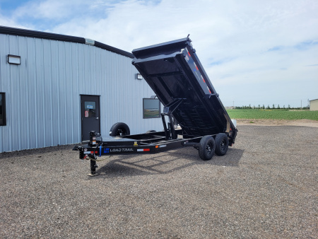 New 2025 Load Trail 83" x 14' DE Dump Trailer