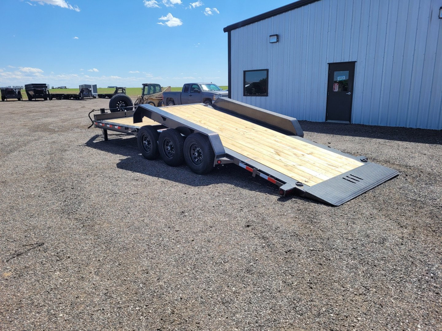 New 2025 Load Trail 83"x24' BP Triple Axle I-Beam Tilt Trailer
