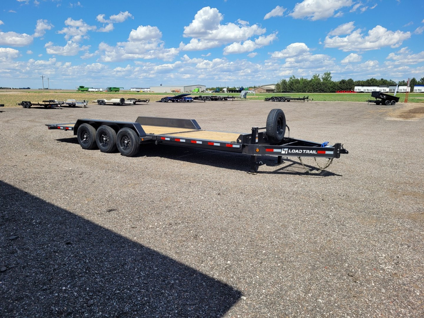 New 2025 Load Trail 83"x24' BP Triple Axle I-Beam Tilt Trailer