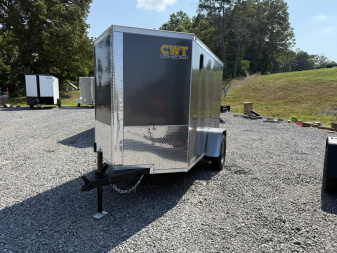 New 2025 Covered Wagon Trailers 5x8 SA 6' SIDE DOOR Cargo / Enclosed Trailer