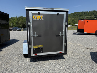 New 2025 Covered Wagon Trailers 5x8 SA 6' SIDE DOOR Cargo / Enclosed Trailer
