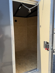 New 2025 Covered Wagon Trailers 5x8 SA 6' SIDE DOOR Cargo / Enclosed Trailer