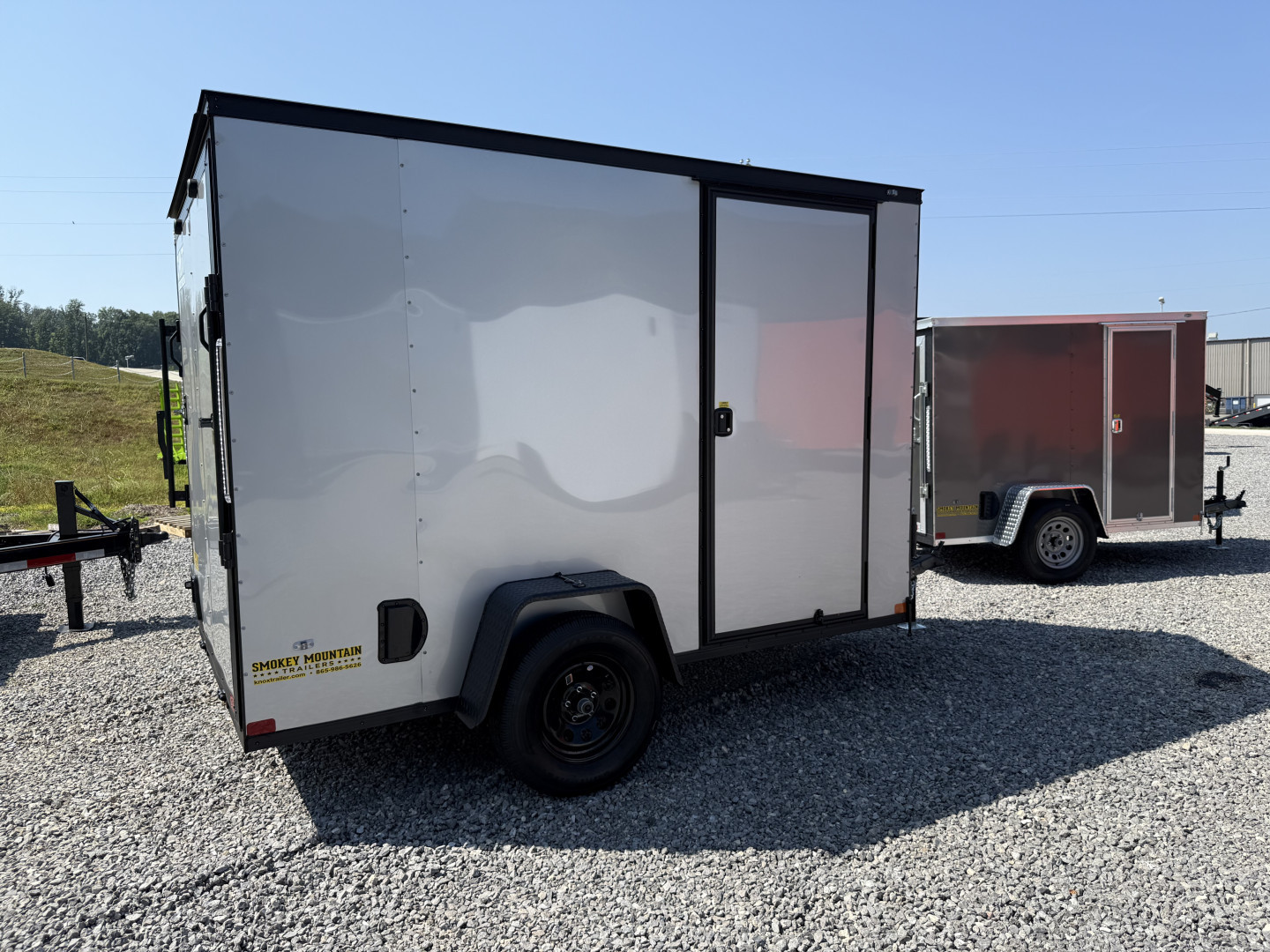 New 2025 Covered Wagon Trailers 6X10 SA B/O Cargo / Enclosed Trailer