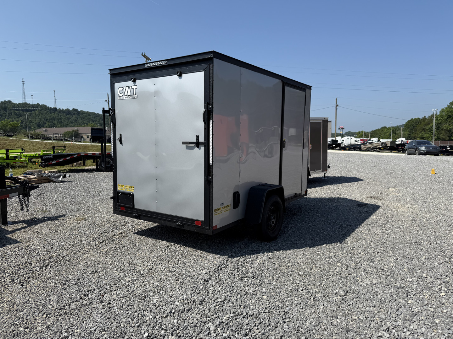 New 2025 Covered Wagon Trailers 6X10 SA B/O Cargo / Enclosed Trailer