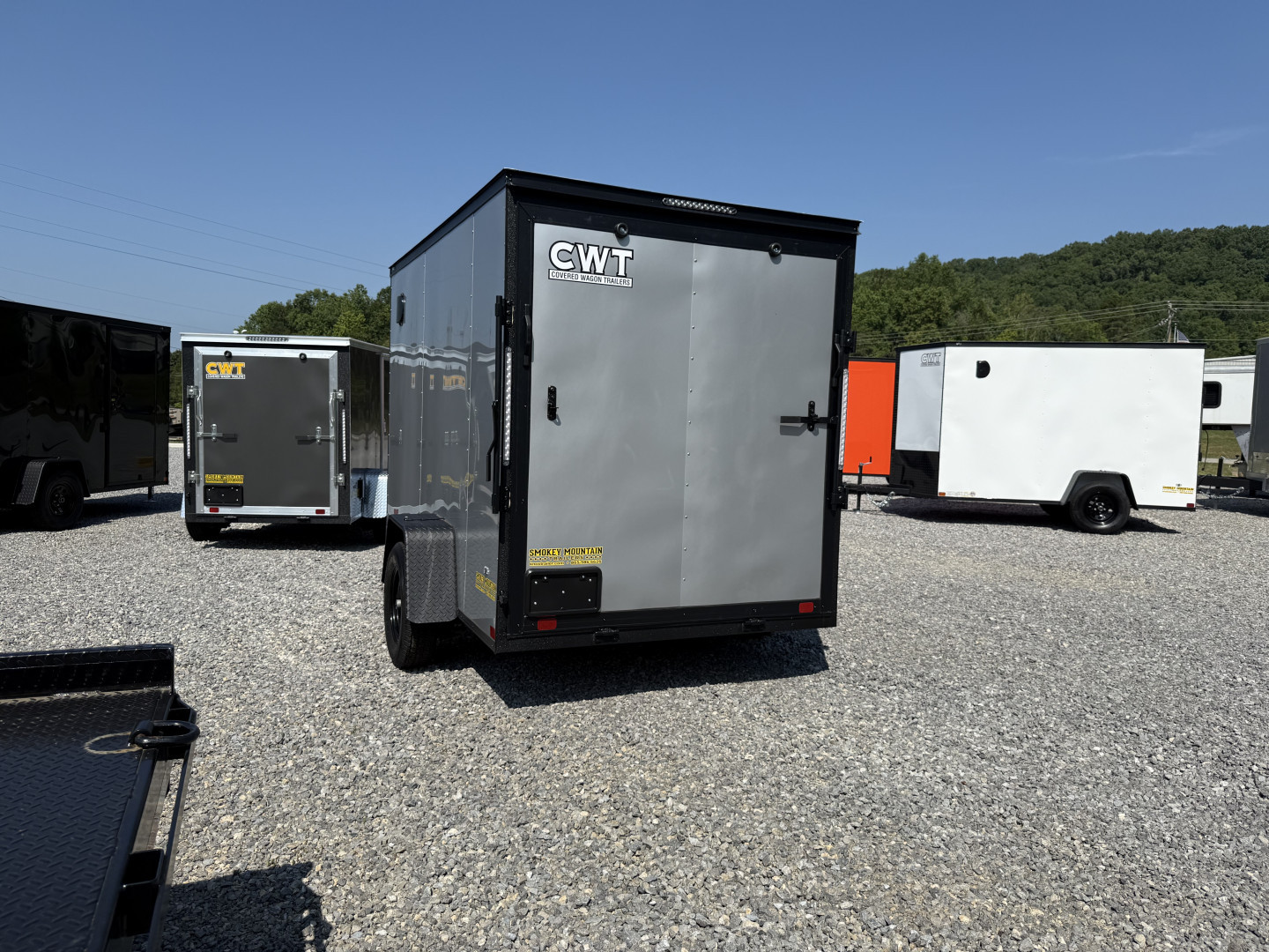New 2025 Covered Wagon Trailers 6X10 SA B/O Cargo / Enclosed Trailer