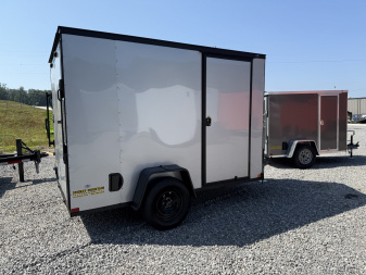 New 2025 Covered Wagon Trailers 6X10 SA B/O Cargo / Enclosed Trailer