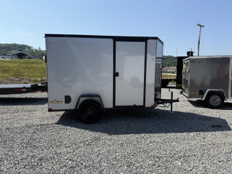 New 2025 Covered Wagon Trailers 6X10 SA B/O Cargo / Enclosed Trailer