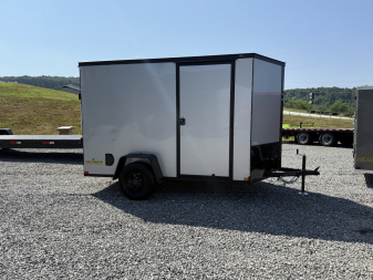 New 2025 Covered Wagon Trailers 6X10 SA B/O Cargo / Enclosed Trailer
