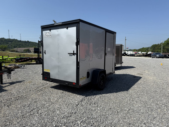 New 2025 Covered Wagon Trailers 6X10 SA B/O Cargo / Enclosed Trailer