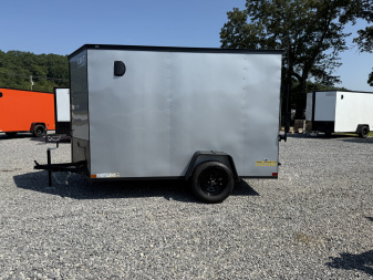 New 2025 Covered Wagon Trailers 6X10 SA B/O Cargo / Enclosed Trailer