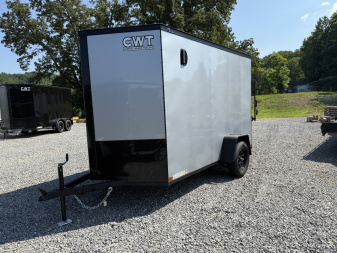 New 2025 Covered Wagon Trailers 6X10 SA B/O Cargo / Enclosed Trailer
