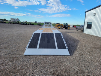 New 2025 LOAD TRAIL 102" X 32' LOW-PRO HYD DOVETAIL TRAILER