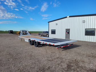 New 2025 LOAD TRAIL 102" X 32' LOW-PRO HYD DOVETAIL TRAILER