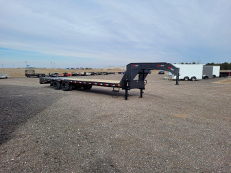 New 2025 LOAD TRAIL 102" X 30' LOW-PRO GOOSENECK DECKOVER TRAILER