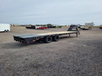New 2025 LOAD TRAIL 102" X 30' LOW-PRO GOOSENECK DECKOVER TRAILER