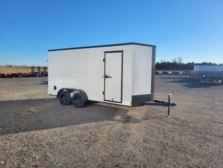 New 2025 Look 7'x16'x7' Enclosed Trailer