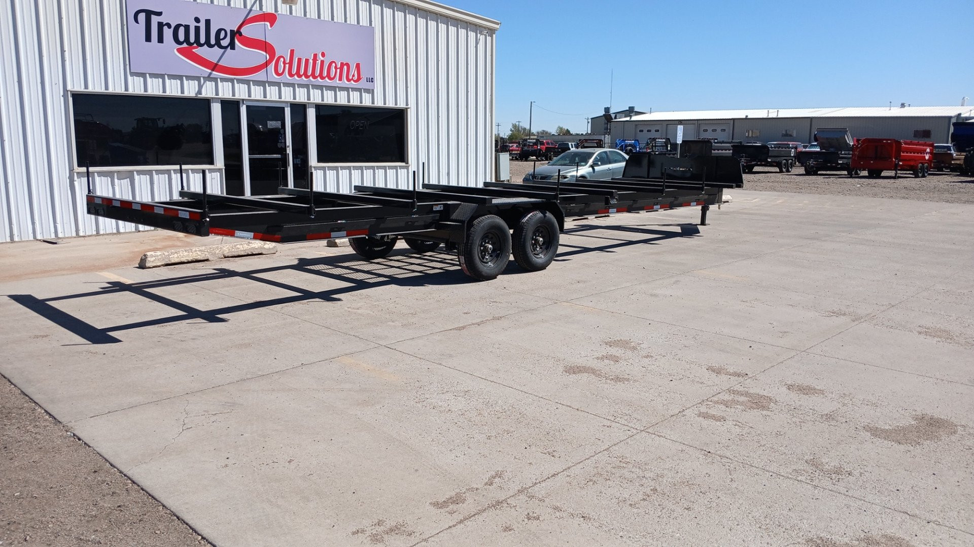 New 2025 RAWMAXX 32' X 96" Pipe Trailer Pipe