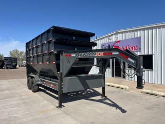 New 2025 RawMaxx Roll Off Dump Trailer