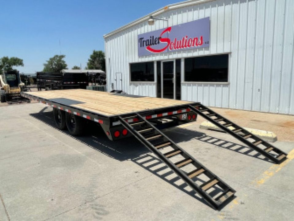New 2025 PJ Trailer 22' X 102" With Slide-In Ramps (F8222)